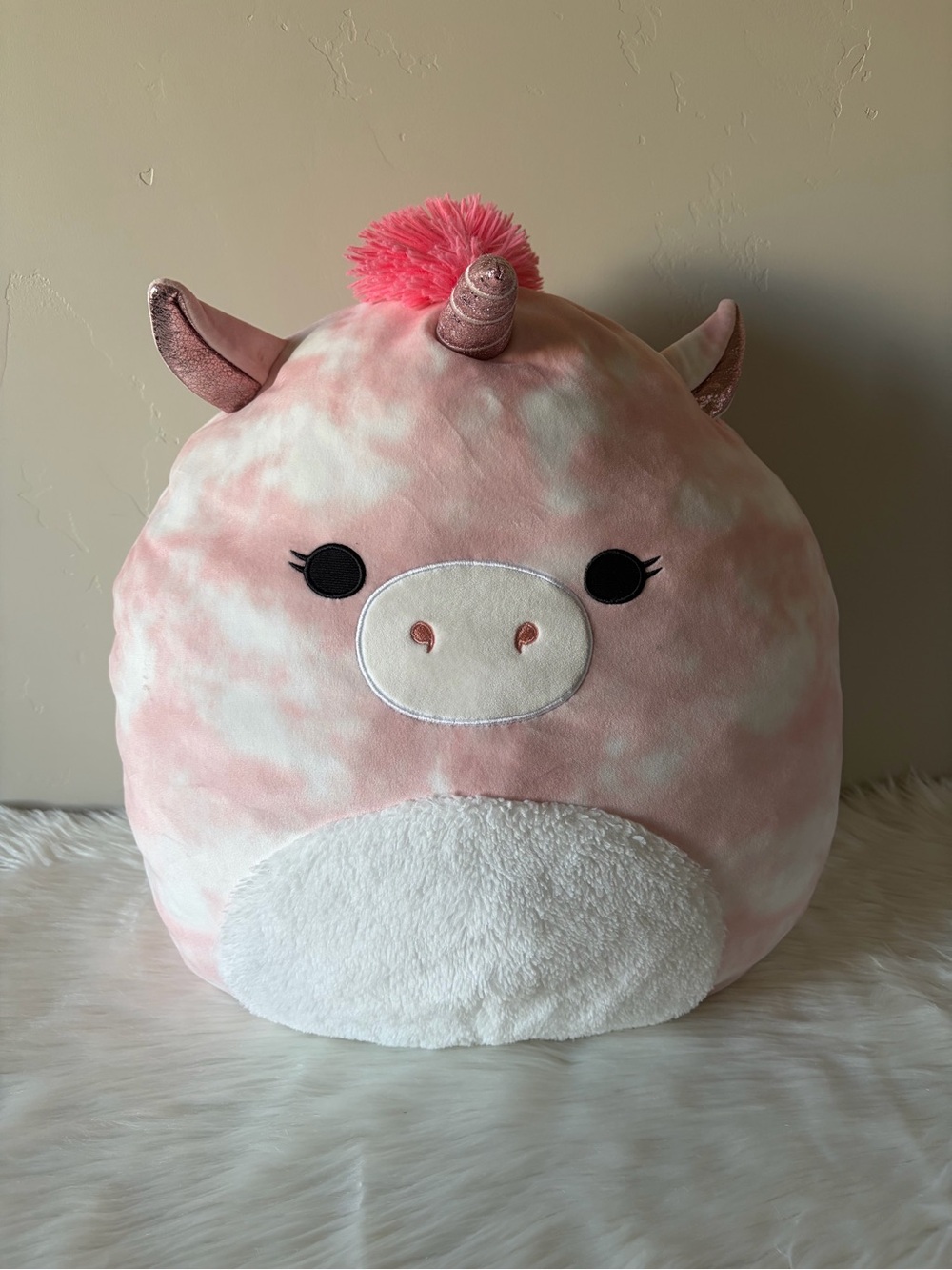 Squishmallows 16” Pink Tie Dye Liel the Unicorn Pig Plush Stuffed Animal